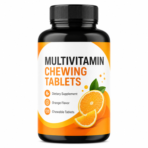 Comprimés multivitaminés sans sucre, supplément de vitamine B6 pour adolescents, soutien de l'immunité antioxydante - Product Image 1