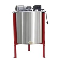 Neuer ZHILI BEE 8-Rahmen Automatischer Elektrischer Horizontaler Honigschleuder aus Edelstahl mit Motor, Zentrifuge und Separator