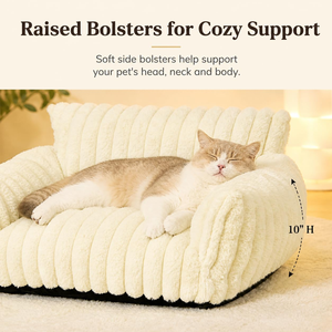 Pet Sofa Detachable Washable Kennel Warm <b>cat</b> Kennel Four Seasons Universal Pet Mattress Rabbit Plush Dog Bed - Product Image 5