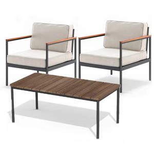 Sofá de Exterior Personalizado de Estilo Moderno con Estructura de Aluminio, Muebles de Jardín, Sillones de Exterior - Product Image 1