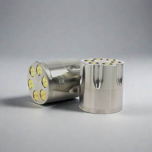 Grinder per Tabacco in Metallo a Forma di Proiettile, 40mm, 3 Parti, Macchina Tritaerbe in Lega di Zinco - Product Image 5