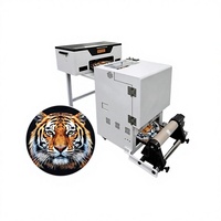 Mesin Printer DTF Kelas Industri Epson XP600 untuk Pencetakan Langsung ke Kain Lebar 300mm AC 110-220V Buatan Cina