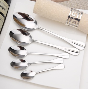 Cubiertos <span class=keywords><strong>de</strong></span> Acero Inoxidable para Cocina, Cuchara para Comer, Cuchara para Cena, Cuchara para Ensalada, Cuchara para Café - Product Image 3