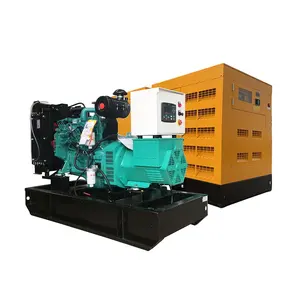 Güç sessiz elektrik dizel jeneratör seti jeneratör guangzhou fiyat satış 30 kva - 120 kva KW jeneratör
