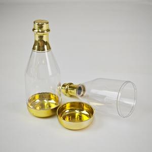 库存90毫升135毫升3.5g 7g空白汽水罐定制贴纸塑料罐糖果胶珠包装容器金瓶 - Product Image 1