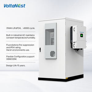 ระบบแบตเตอรี่ลิเธียมไอออน VoltaNest 209kWh 200kWh 100kW HV สำหรับเก็บพลังงานแสงอาทิตย์ แบบ All-in-One สำหรับอุตสาหกรรม - Product Image 3