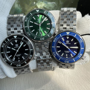 สินค้าออกใหม่! SD1976เหล็กดำน้ำยี่ห้อ NH35A ญี่ปุ่นเคลื่อนไหวอัตโนมัติสแตนเลสไพลิน1000เมตรดำน้ำนาฬิกาผู้ชาย OEM - Product Image 6