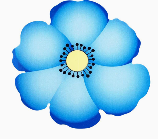 Style de fleur de jacinthe des bois