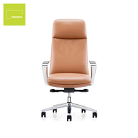 Bureau d'accueil haut de gamme AVEC chaise de bureau de direction, chaise de bureau de direction avec appui-tête