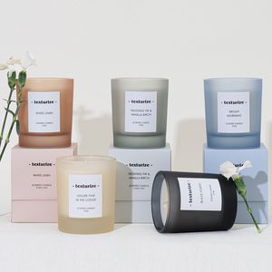 <span class=keywords><strong>Candela</strong></span> de fiesta de colores, vela de vidrio perfumada con cera de soja, vetro, regalo de Navidad - Product Image 2