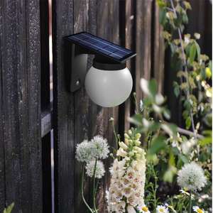 Lampe solaire LED murale extérieure IP65 étanche avec télécommande pour clôture, allée, pelouse et éclairage de cour - Product Image 5