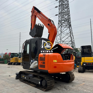 Excavatrice d'occasion Hitachi ZX70 avec coupe-pelles inclus, excavatrice d'occasion ZX55 ZX70 ZX75, excellent état, moteur, pompe, transmission. - Product Image 4