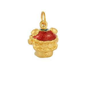 2025 de gama alta 1,45g de moda 24K accesorios de joyería de oro sólido colgante de cruces de oro duro embalaje personalizable OEN/ODM - Product Image 3
