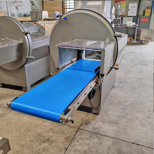 เครื่องตัดไส้กรอกแช่แข็งแบบอุตสาหกรรมเครื่องหั่นเนื้อแช่แข็งเครื่องตัดเนื้อเบอร์เกอร์สำหรับโรงงานแปรรูปเนื้อสัตว์ - Product Image 5