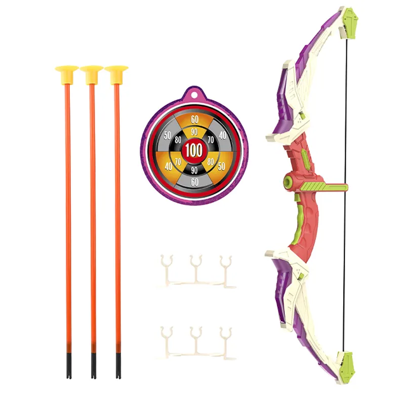 2 pack price bow and arrow set for kids challenging shooting games with light