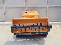 Tondeuse à gazon industrielle sur chenilles diesel monocylindre 15 CV ZYB 800m télécommandée pour pentes, certifiée CE