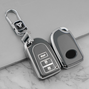 Coque de protection pour clé de voiture en TPU souple de qualité supérieure pour Toyota Vios YARIS L X Hiace SPADE porte-clés porte-clés sac usine directe - Product Image 6