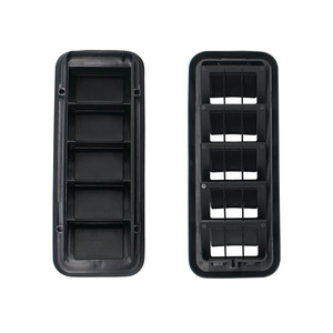 GMC Air Vent <b>Cover</b> 13596856 Black PVC Single Pack For 1999-2021 Vehicles - Product Image 2