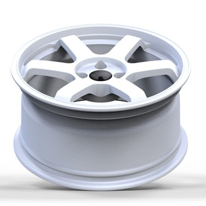 Roues forgées personnalisées 5x114.3 4*100 17 18 pouces jantes TE37 roue de voiture de course pour Honda Civic Fit Accord Nissan GTR <span class=keywords><strong>Mazda</strong></span> 3 6 <span class=keywords><strong>Mx5</strong></span> Rf - Product Image 3