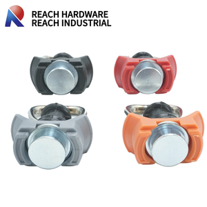 Rail en L en acier inoxydable noir, fixation à un seul goujon avec anneau en D, attache à ressort, rail en L/rail aéronautique - Product Image 6