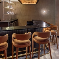 UPTOP - Table et chaise de restaurant d'hôtel haut de gamme personnalisées, banquette en cuir pour steakhouse