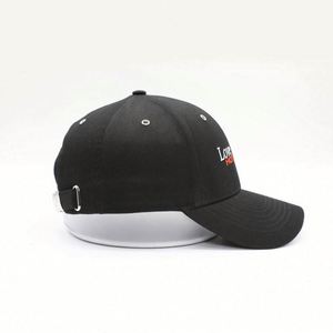 Manufacture Custom 6 Panel Mens <b>Plain</b> Black Embroidery Logo Baseball <b>Caps</b> - Product Image 4