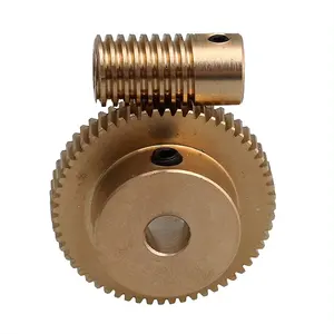 CNC milling Stainless steel screw gear worm gear worm and worm gear screw