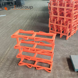 Estanterías de Barriles de Roble de Acero Metálico Resistentes y Apilables de Alta Calidad para Almacenamiento Comercial de Vino, 3 Niveles, Estables y Seguras - Product Image 3