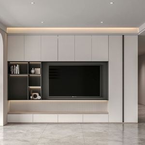 Modern High Quality Home Entertainment Center <b>TV</b> <b>Cabinet</b> Practical Storage for Cozy Living Stylish Home Furniture for Apartments - Product Image 4