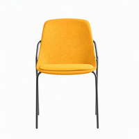 Chaise en feutre recyclé pressé à chaud, fabriquée à partir de bouteilles en plastique post-consommation, forme personnalisée, chaise ergonomique pour la maison et le bureau