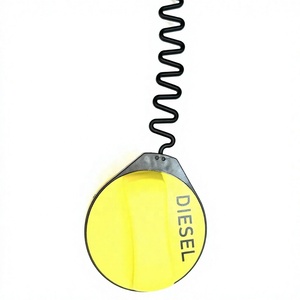 Pour les véhicules Land Rover Jaguar, pièce en plastique, bouchon de réservoir de carburant LR034129 jaune diesel - Product Image 1