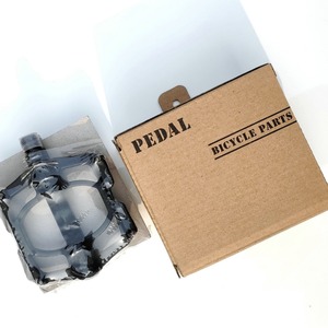 Pedales de bicicleta de montaña de aleación de aluminio, eje de acero con rodamiento de bolas, duraderos para bicicletas de montaña - Product Image 3