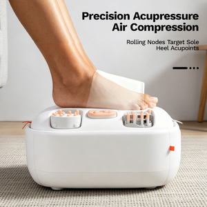 Massaggiatore per <span class=keywords><strong>Piedi</strong></span> Premium con Funzione Shiatsu Profonda, Riscaldamento, Vibrazione e Pressione d'Aria per un Comfort Mirato - Product Image 3