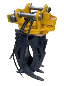 Mini-excavatrice Hanxin, grappin forestier rotatif hydraulique mécanique avec moteur 10 kW, puissance 20 kg, 110V - Product Image 5