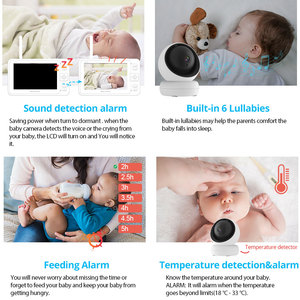 CCTV Camera An Ninh Không Dây Wifi Giám Sát Từ Xa Full Baby <span class=keywords><strong>Monitor</strong></span> Với <span class=keywords><strong>5</strong></span> Inch Màn Hình - Product Image 4