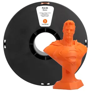Kexcelled 1.75Mm 1Kg 3D印刷Plaフィラメント3D印刷プラスチックロッドオレンジ色のロゴと色をカスタマイズできます