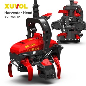 Machines forestières Xuvol, excavatrice de 25 à 30 tonnes, accessoire de coupe d'arbres, machines de coupe automatiques, tête de récolte intelligente - Product Image 1