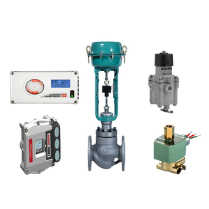 Stock Valve Positioner Pneumatic Control Valve Ball Valve Flowserve LOGIX 520MD OEM with 78-40 <b>Air</b> Filter <b>Regulator</b> - Product Image 1