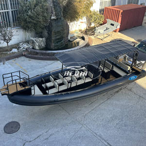 Haide CE 32 pies Lancha de Patrulla de Lujo DL960, Bote de Pesca Submarina, Bote Flotante, Botes de Fondo Plano de Aluminio - Product Image 5