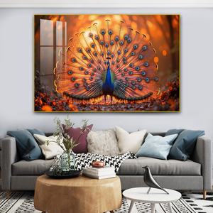 Impresiones HD Personalizadas de Imágenes de Animales, como Pavo Real, para Decoración del Hogar, Restaurantes, Paredes de Salas de Estar, Arte en Cristal, Pintura en Porcelana con LED - Product Image 6