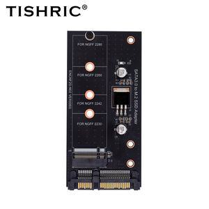 Tarjeta Adaptadora TISHRIC NGFF <span class=keywords><strong>M</strong></span>.<span class=keywords><strong>2</strong></span> B-Key a SATA, Convertidor de SSD <span class=keywords><strong>M</strong></span>.<span class=keywords><strong>2</strong></span> a SATA - Product Image 1