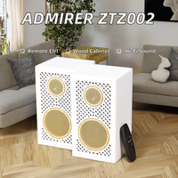 Subwoofer Activo de Alta Fidelidad Admirer de Madera para V5.0, 2.0 Canales, Cableado/Inalámbrico, Doble Modo, Control Remoto para Computadora