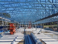 Maison préfabriquée en structure légère en acier de style moderne, norme australienne, construction rapide, villa modulaire