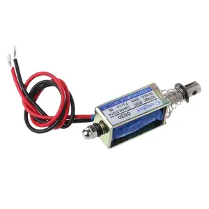 JF-0530B DC 6V 12V di Tipo Push-Pull Gangbei-0530B Telaio DC Solenoide Elettromagnete