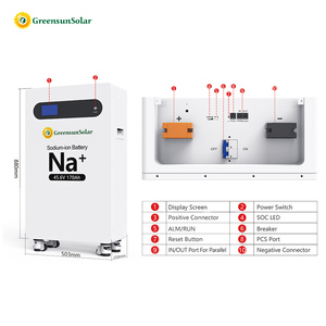 <span class=keywords><strong>Inversor</strong></span> Solar Híbrido Greensun deye <span class=keywords><strong>Solis</strong></span> de 5kw <span class=keywords><strong>6kw</strong></span> 8kw 10kw 12kw para Batería de Iones de Sodio de 45.6v 170ah 8kwh 10kwh - Product Image 4