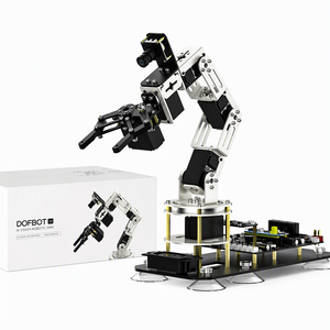 Open-Source 6-Achsen Roboterarm mit KI-Visueller Erkennung, ROS2, Raspberry Pi, <span class=keywords><strong>Python</strong></span> und Sprachmodul - Product Image 1