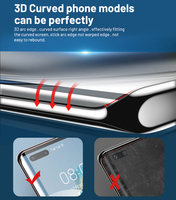 Film protecteur d'écran en hydrogel UV flexible pour téléphone portable, feuille de nano TPU UV Masters, anti-choc, durcissement UV
