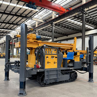 Machine de forage de puits d'eau profonds de 200 m de profondeur, vente chaude, fabrication en usine, pour le forage minier