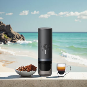 Machine à café à dosettes électrique Portable USB Automatique Turc Chauffage Cafetière Aluminium OEM 90W RV Utilisation Voiture 20 Bars Pression - Product Image 1