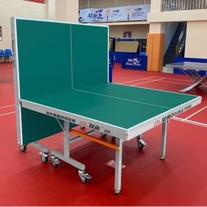 Mesa de Tenis de Mesa Plegable Double Fish 288, 18 mm, Móvil, para Uso en Interiores y Exteriores - Product Image 1